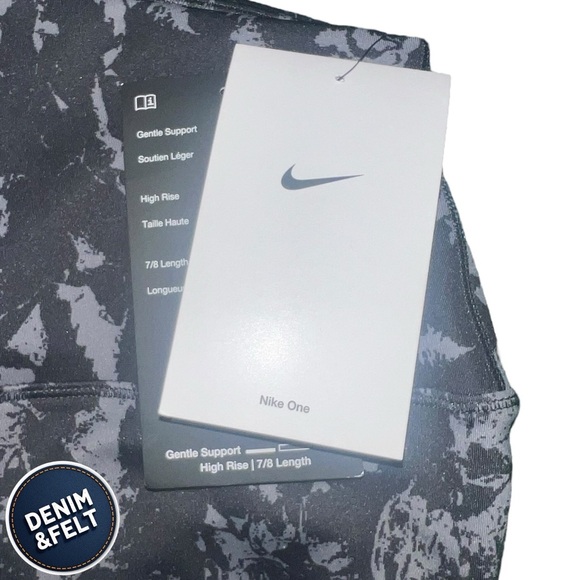 Nike Women’s One High-Waisted 7/8 Printed Athletic Leggings | NEW/NWT!!🏋️👟 - Picture 7 of 10
